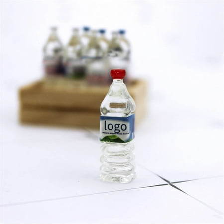 

Big Sale! Mini Ornament*1 Diy Resin Simulation Mineral Water Bottle F Desktop Decorations Clearance!