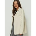 thumbnail image 4 of Elina fashion Female Blazer Terry Rayon Jacket Formal Office Suit Coat, 4 of 5