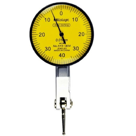 

Precision Dial Test Indicator 0.01Mm X 0.8Mm With Jeweled Bearings Probe And