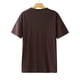thumbnail image 5 of ICHUANYI Clearance Fashion Woman Solid Round-Neck Print Short Sleeve T-Shirt Printing Loose Blouse Tops(Brown, XXL) ICHUANYI WER2023081107669, 5 of 5