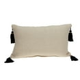 thumbnail image 3 of Parkland Collection Isadora Transitional Beige Throw Pillow, 3 of 7