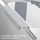 thumbnail image 4 of Cubo de basura de cocina colgante plegable Aimkeoulee 9L (gris), 4 of 7