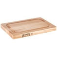 thumbnail image 1 of John Boos Block 209 Chop-N-Slice Maple Wood Edge Grain Reversible Cutting Board with Deep Juice Groove, 8 Inches x 12 Inches x 1 Inches, 1 of 5