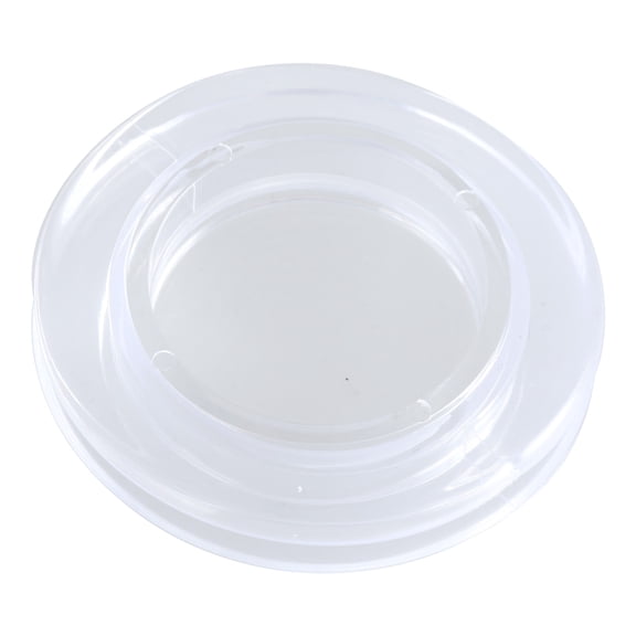 Standard Size Silicone umbrellas Hole Circle Plugs and Covers Set for Glass Outdoors patios Table Deck Yard, 2 inches (Clear)