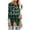 Multicolor-4, variant on Dressy Shirts for Women Plus Size Round Neck Tunic Tops Snowflake Print Raglan Sleeve Blouses Casual Fall Clothes