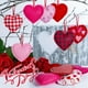 thumbnail image 4 of Decoración del hogar, decoración de habitaciones, decoración de paredes, colgante pequeño para San Valentín, decoración de festivales, 12 adornos colgantes de corazón de melocotón, colgante de corazón, 4 of 8