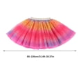 thumbnail image 1 of maskred Jupe Tutu Pailletée en Polyester pour Femmes Jupe en Tulle Rouge 1Ensemble, 1 of 5