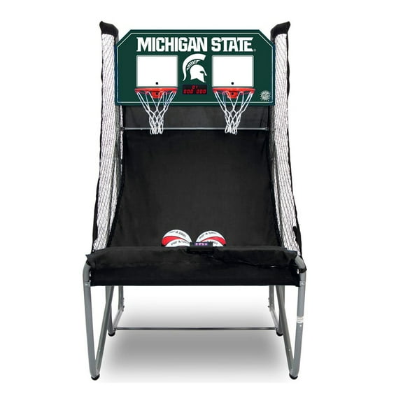 Pop-A-Shot Michigan State Dual Shot Basketball Game Foldable