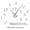 Silver, variant on Inspirational Quote Silhouette Frameless Wall Clock Stickers, DIY Modern Decorative Clocks for Living Room, Bedroom, Office - Easy to Install, Large 3D Clock Design (Gold,27in)