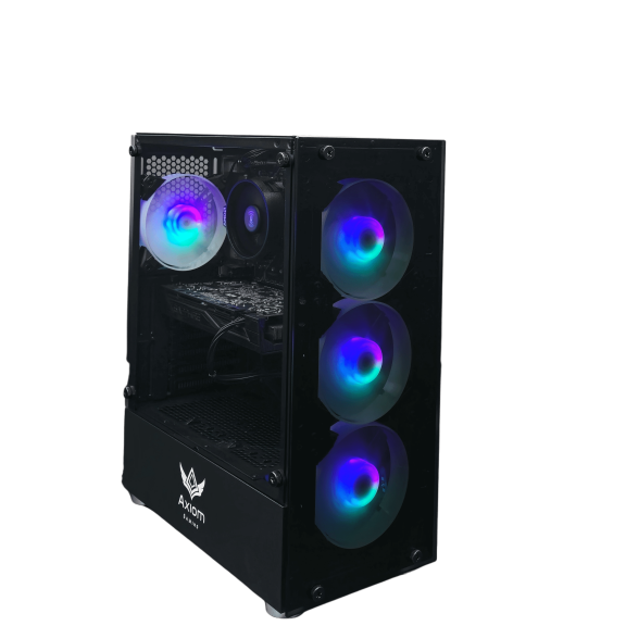 Axiom Gaming Tower, AMD Ryzen 5, 16GB RAM, 512GB SSD, RX 470, Windows 11