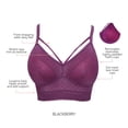 thumbnail image 5 of Parfait Mia Wire-Free Full Bust Padded Bra, Blackberry, 40G, 5 of 5