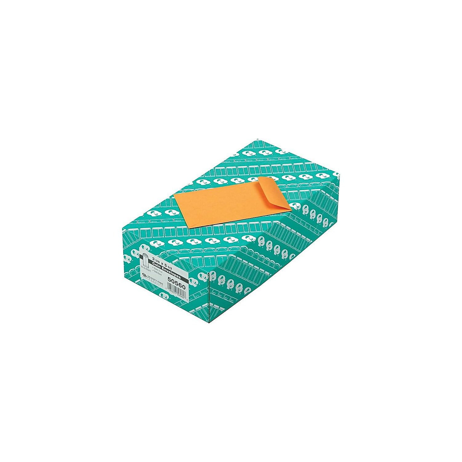 Kraft Coin and Small Parts Envelope by Quality Park™ QUA50562