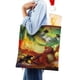 thumbnail image 4 of Dungeons & Dragons Bolso de tela con estampado de lienzo para mujer, bolsa de compras reutilizable y estética, con cremallera interior, regalo para mujer, 35 × 40 cm., 4 of 6
