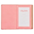 thumbnail image 4 of KJV Holy Bible, Gift Edition King James Version, Faux Leather Flexible Cover, Light Pink Floral (Hardcover), 4 of 4