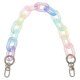 thumbnail image 2 of 1pc Colorful Acrylic Bag Replacement Shoulder Strap Bag Chain Accessory (40cm), 2 of 2