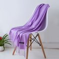 thumbnail image 1 of Fashion women scarf thin shawls Solid Color Women Scarf Winter Hijabs Tassels Long Cashmere Like Pashmina Hijabs Scarves Wraps, 1 of 5
