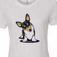 thumbnail image 4 of Inktastic Tri Color Corgi Women's T-Shirt, 4 of 5
