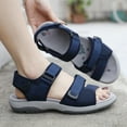 thumbnail image 6 of kamemir Dress Sandals for Women Women's Low Wedges Sandal(Blue,8), 6 of 6