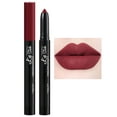 MVNSFEW Lipstick Pen Velvet Female Lipstick Pen Paste Rose with Pencil Sharpener Automatic Lip