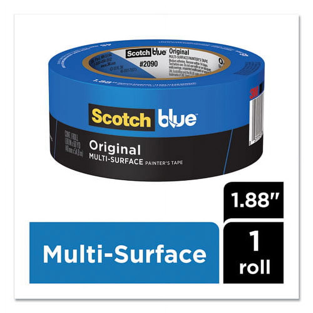 Original Multi-Surface Painter's Tape, 3" Core, 2" X 60 Yds, Blue | Bundle of 10 Rolls