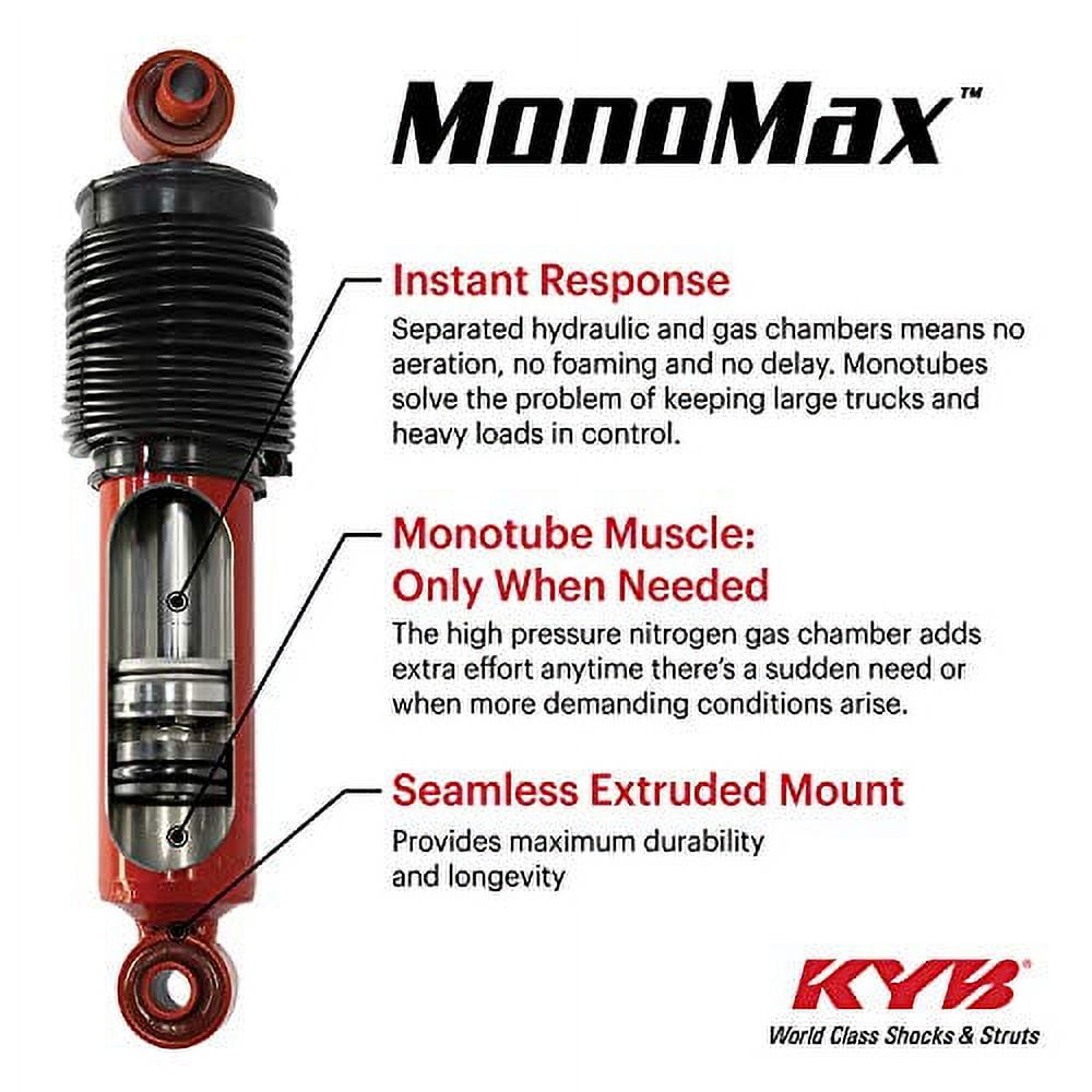 Shock Absorber Fits select: 1999-2007 CHEVROLET SILVERADO, 2000-2006 CHEVROLET TAHOE