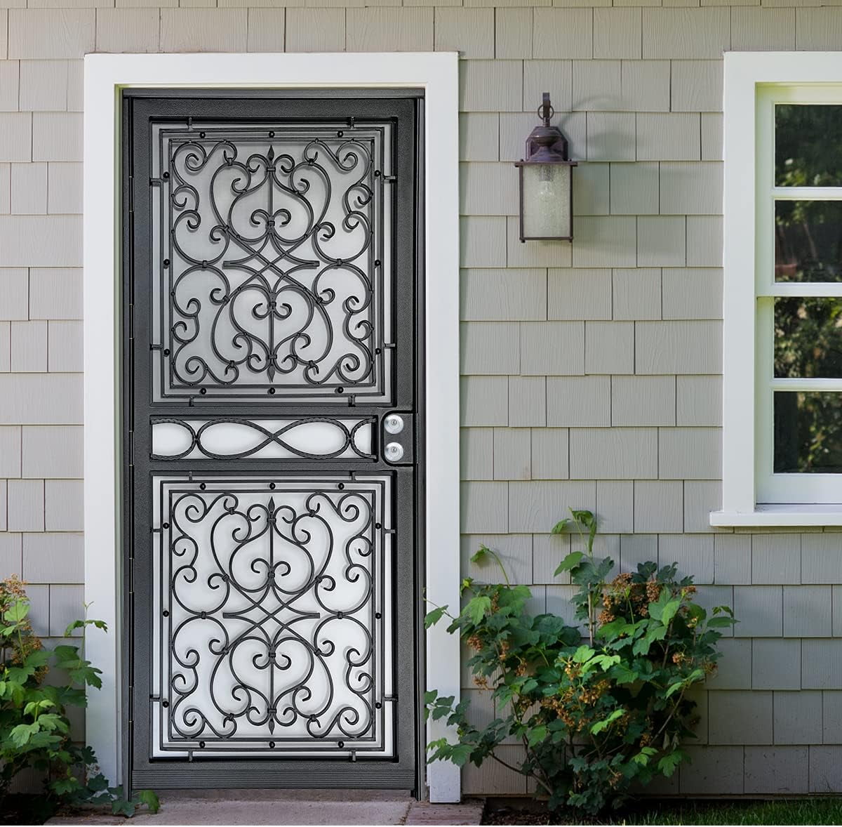 Grisham Deluxe 36×80inch Steel Security Door - Heavy Duty