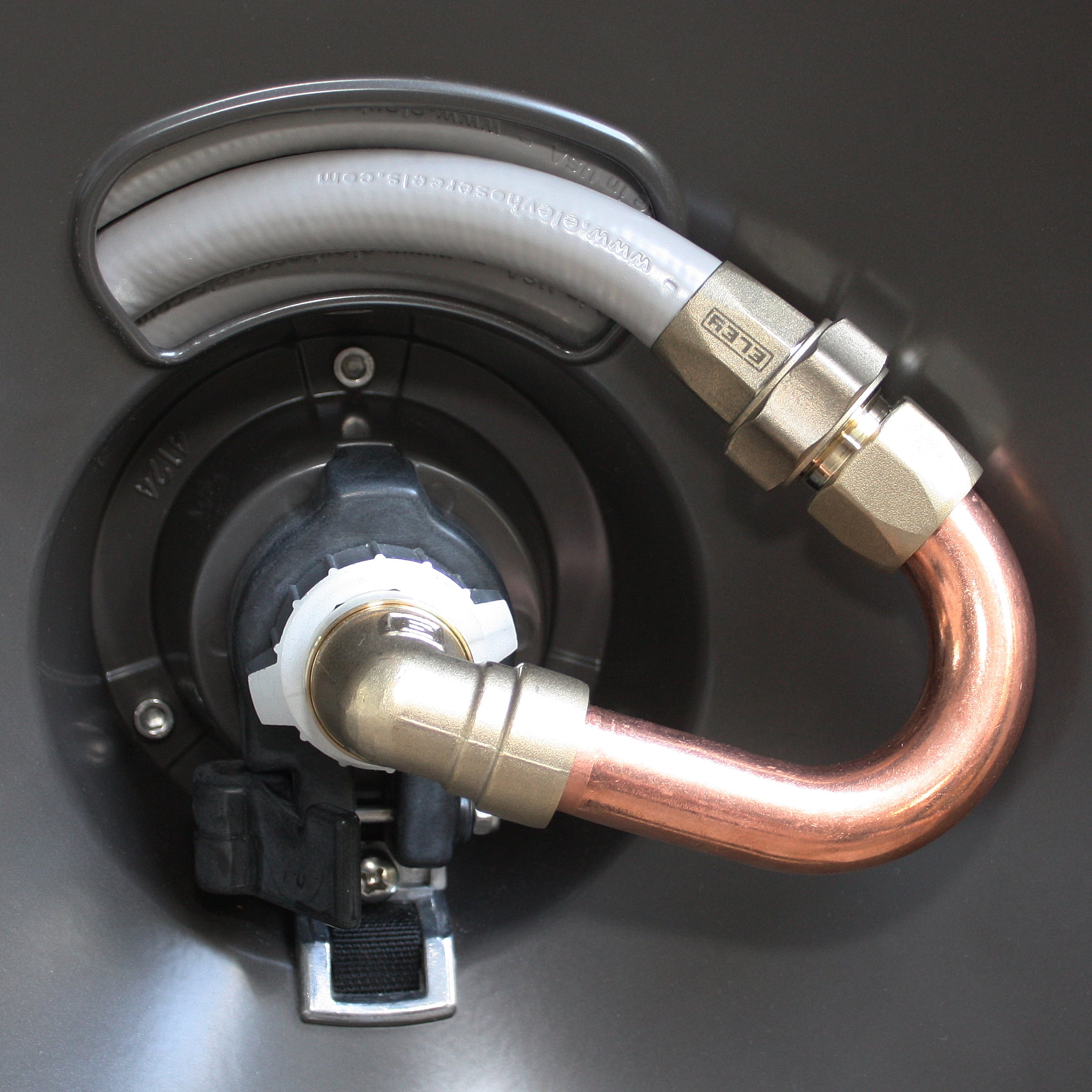 Rapid Reel Two Wheel Garden Hose Cart Model 1043 Fasci Garden