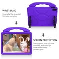 thumbnail image 2 of Mantto iPad 10.2 Case, iPad 9th/8th/7th Generation Kids Case with Raised Lip Screen Protection, Portable Handle Stand, Shockproof Cover for iPad 10.2 inch 2021/2020/2019 Model, Purple, 2 of 6