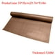 thumbnail image 3 of Almohadilla de cuero para pizza, resistente al calor, superficie antideslizante, diseño clásico, para cocina, apta para horno, apta para uso alimentario, accesorio de cocina, almohadilla para hornear, 3 of 9