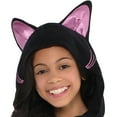 thumbnail image 3 of Child Black Cat Onesie Costume, 3 of 4