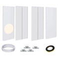 thumbnail image 1 of Mobile Air Conditioner Windows Vent Kit Universal Adjustable Sliding Window Seal Plate for Portable A/C Unit Suitable 5.9''/15cm AC Dryer, 1 of 4