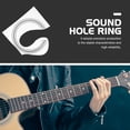 thumbnail image 3 of Kesenlong Sound Hole Decal 8Pcs Guitar Sound Hole Decal Rosette Inlaid Sound Hole Ring Sticker Decoration, 3 of 10