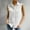 White, variant on Tittly Button Down Shirts Blouses for Women Women's Summer Fashion Casual Sleeveless Solid Color Large Button Double Pocket Lapel Lined Clothes Tshirts Shirts Workout Shirts Black L
