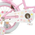 thumbnail image 6 of ACEGER 18 Inch Girls Bike with Basket, Training Wheels, and Doll Seat, Princess Style for Ages 9-12, Pink and White, 6 of 14