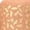 Terracotta, variant on Main Mesa Stoneware Vases with Gold Pattern, Set of 8