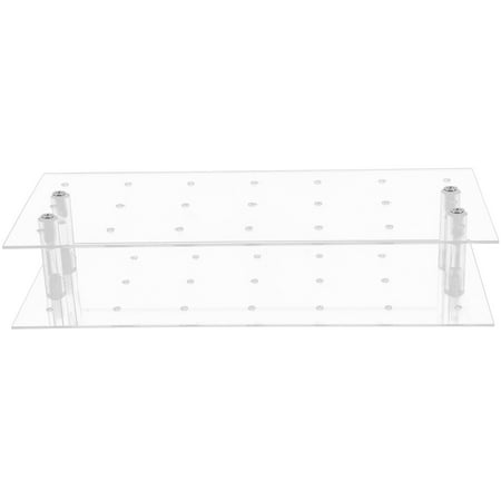 

Candy Display Stand Lollipop Sticks Holder Clear Acrylic Lollipop Display Stand (21 Holes)