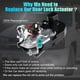 thumbnail image 3 of Motor actuador de cerradura de puerta eléctrica trasera izquierda para Jeep Grand Cherokee 1998-2004 No.55135621AB, 3 of 7