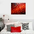 thumbnail image 4 of JRXY Hand Painted Modern Oil Painting Texture Red Abstract Canvas Wall Art Decoration Picture Contemporary Artwork Framed Ready to Hang 20x16in, 4 of 4
