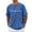 Blue, variant on Toronto Letter Graphic Tees for Men Summer Short Sleeve Crewneck Casual Canada City Travel T Shirts Streetwear