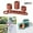Red-2C, variant on MMJ Garden Hose Washer Rubber 3/4in Fit Standard Fittings 20/30/40/50Pcs Water Stop Gasket for Sprinkler Connector