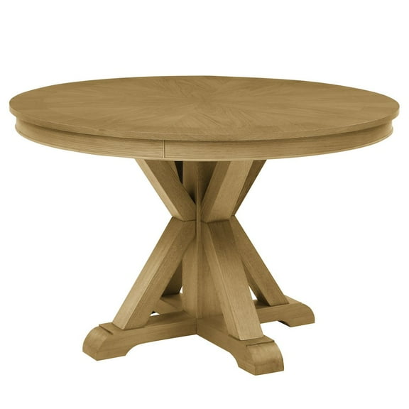 Steve Silver Rylie Dining Table, Natural Finish