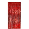 2/3Pcs Foil Fringe Curtain Door Curtain Metallic Tinsel Photo Backdrop