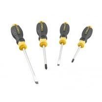 Stanley Hand Tools Cushion Grip Screwdriver Set, 4 Piece