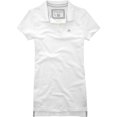 thumbnail image 1 of Aeropostale Womens Uniform A87 3 Button Polo Shirt, Blanco, X-Large, 1 of 1