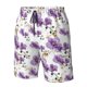 thumbnail image 4 of Balery Orchids Flowers Traje de Baño Estilo Hawaiano para Hombre, Shorts de Secado Rápido con Bolsillos-XX-Large, 4 of 6