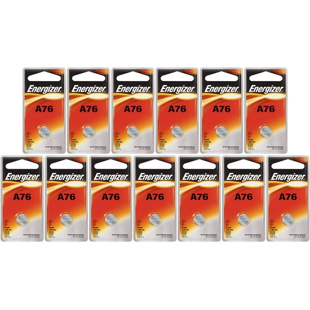 Energizer 6 Lr44 1 55v Button Cell Alkaline Batteries Individually Packaged Each With Retail Hanging Tab X 13 Walmart Com Walmart Com