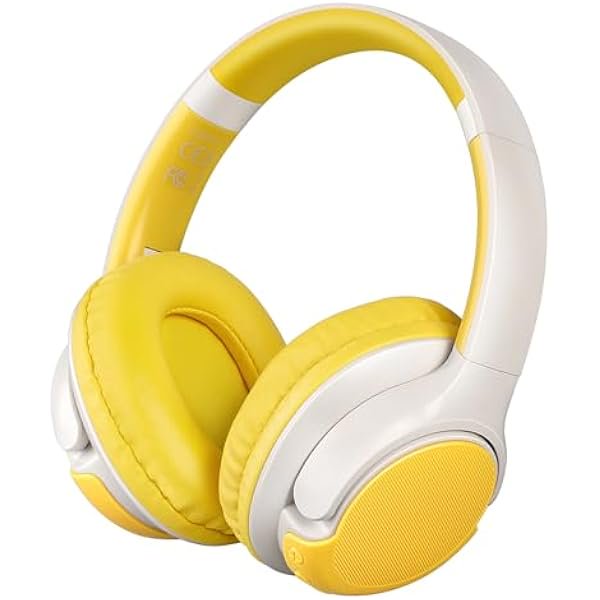 wonima11 Wired Kids Headphones, Safe 85dB Volume Limit for Boys & Girls, Comfortable Earpads, Foldable Design for School, Tablets, and Travel-CAYN