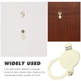 thumbnail image 4 of DECORNIJIA 4Pcs Copper Mirror Hole Cover for Door Viewer with Security Enhancement 2.2In Inner Diameter 0.6In, 4 of 8