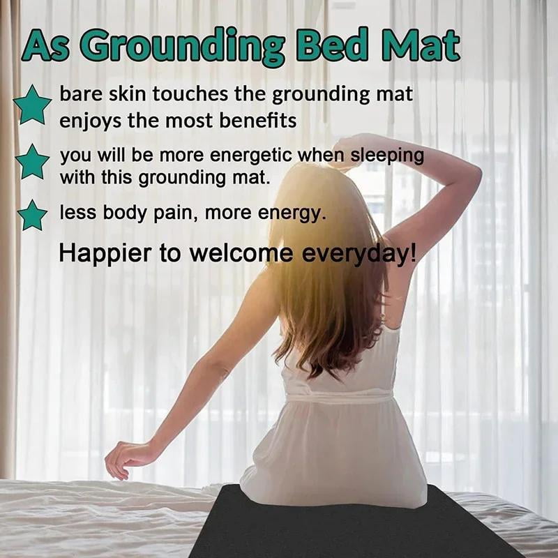 35.4x23.6Inch Anti Static Grounding Mat - Yoga Massage Pad for Daily Wellness Support