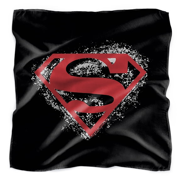 Superman Hardcore Noir Shield Bandana (21 in x 21 in)